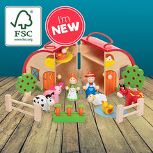 Wooden Farm Playset