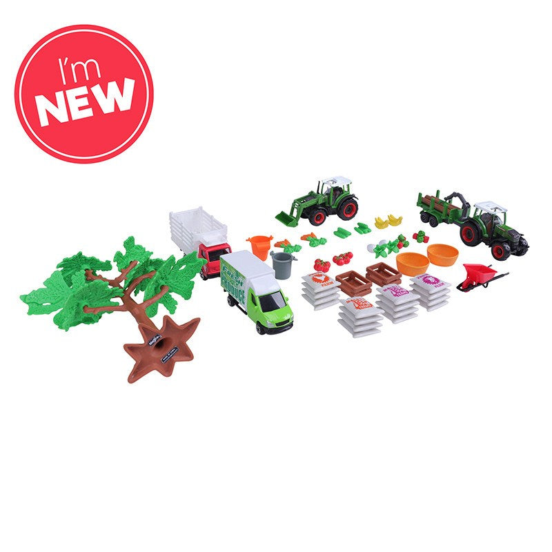 Mini Working Machines - Super Farm Set - Fendt