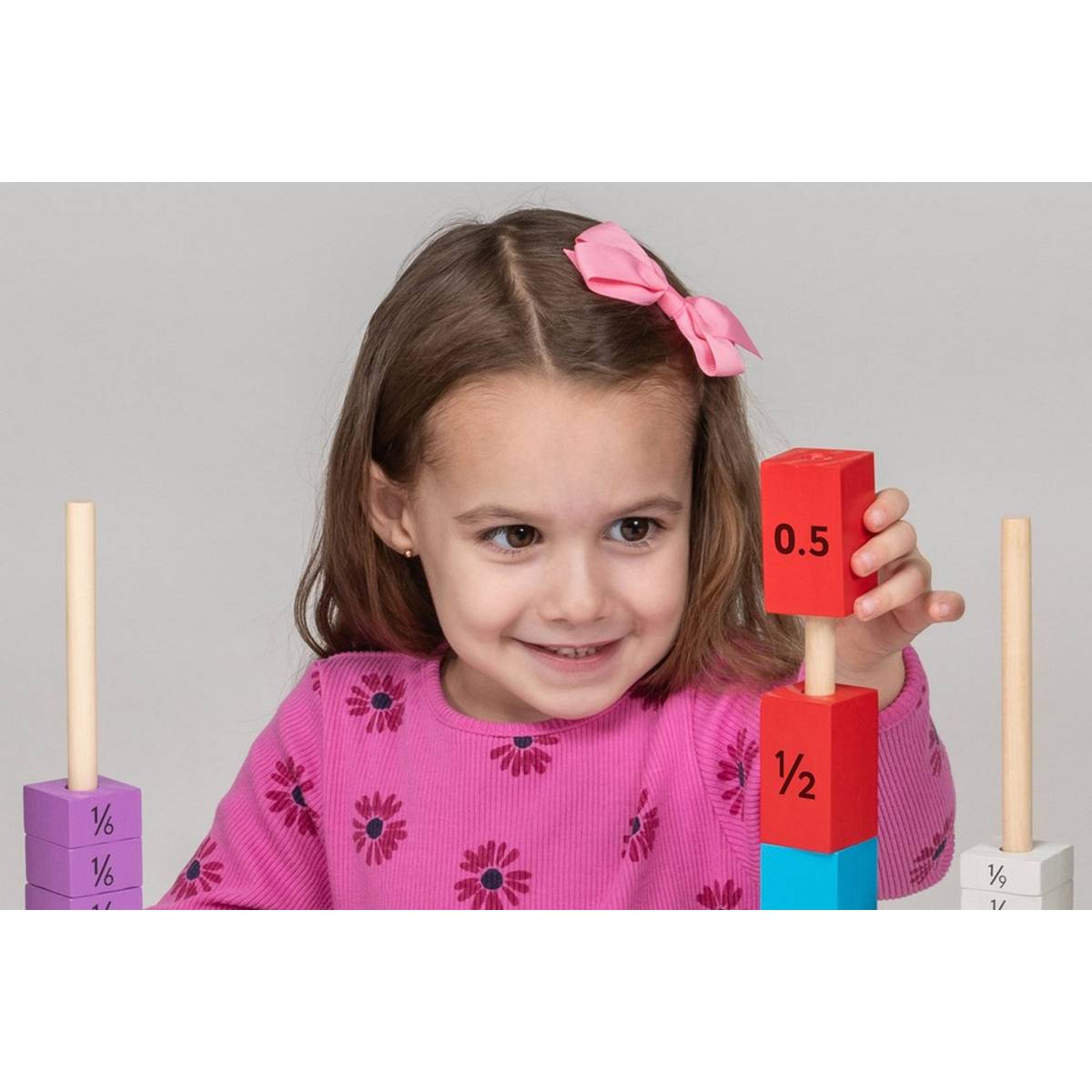 Wooden Fraction and Decimal Towers