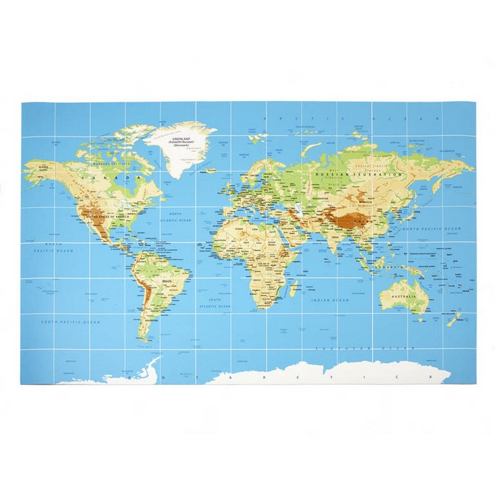 Earl Coding World Map Floor Mat - ABC School Supplies