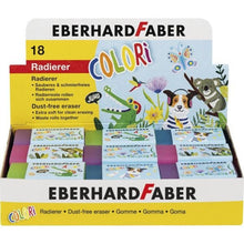 Eberhard Faber Eraser Colour With Paper Sleeve - ABC School Supplies