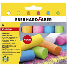 Eberhard Faber Neon Street Marking Chalk Pack Of 6 - ABC School Supplies