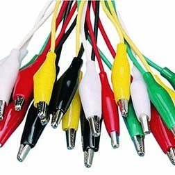 Economy Crocodile Clip Lead Set - ABC School Supplies