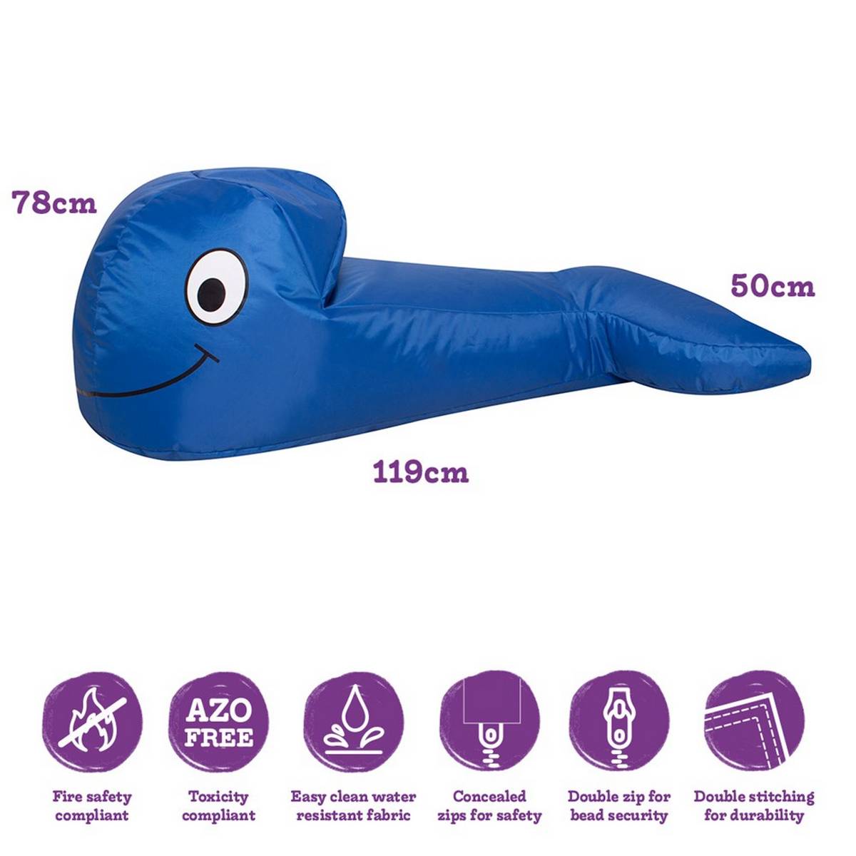 Eden Learning Bazzoo Sea Life Whale - ABC School Supplies