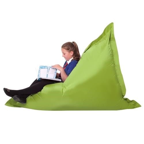 Eden Learning Giant Bean Bag Floor Cushion, Lime - ABC School Supplies
