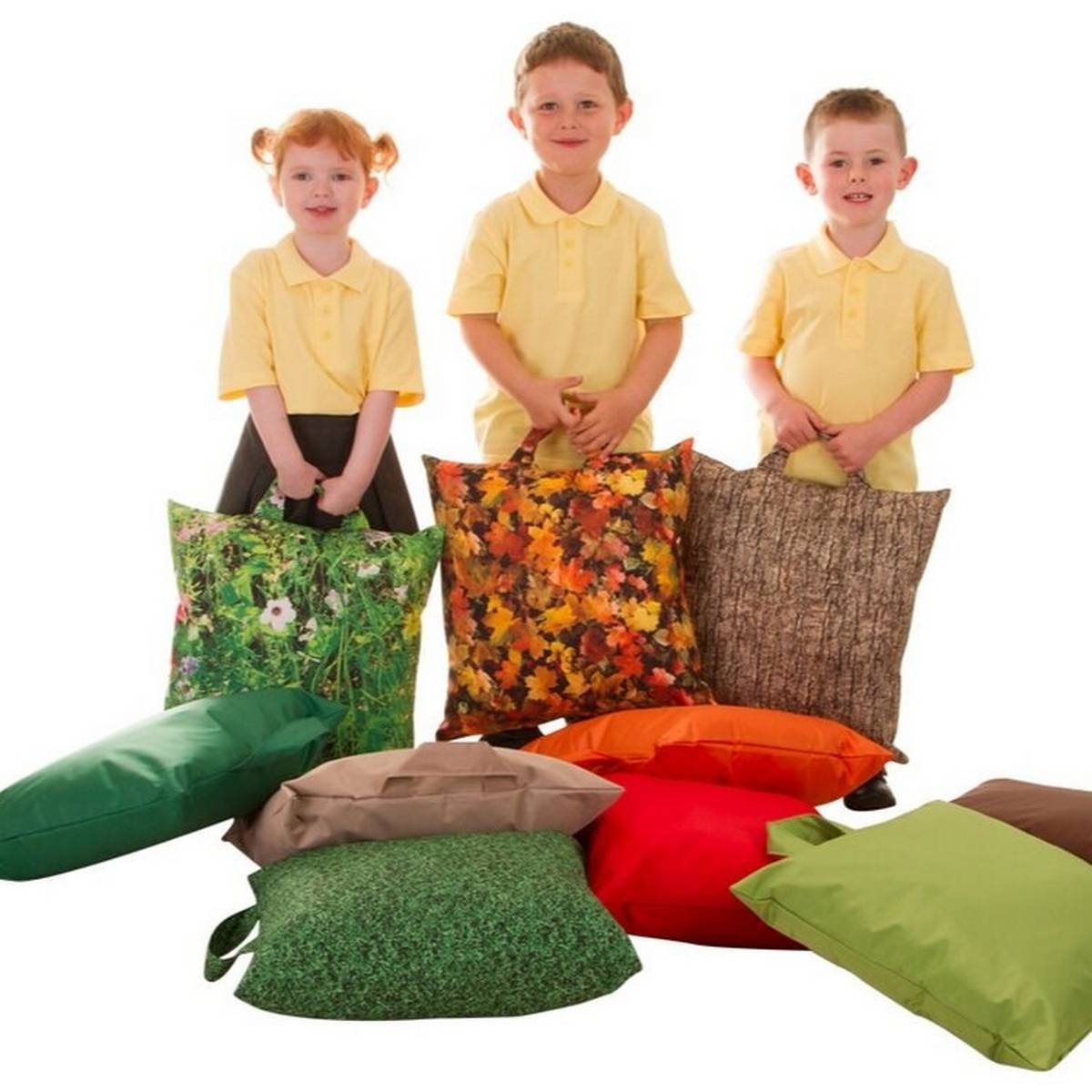 Eden Learning Grab & Go Cushions, Naturals (10 Pack) - ABC School Supplies