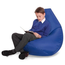 Eden Learning Large Reading Bean Chair, Blue - ABC School Supplies