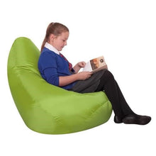 Eden Learning Large Reading Bean Chair, Lime - ABC School Supplies