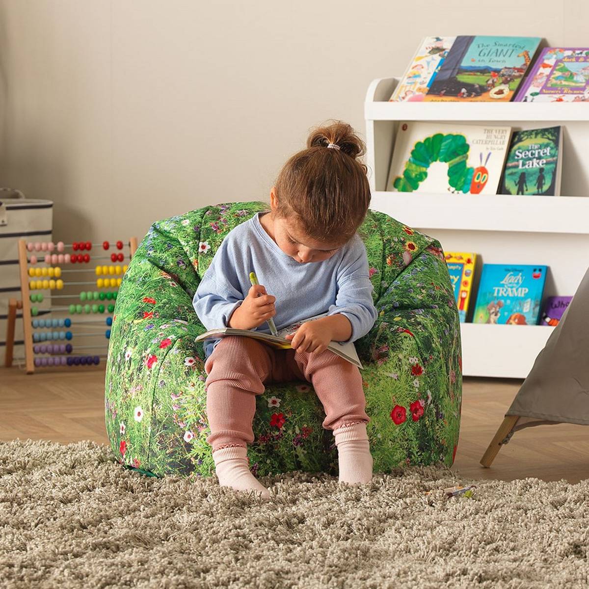 Eden Learning Learn About Nature Summer Meadow Children's Bean Bag - ABC School Supplies
