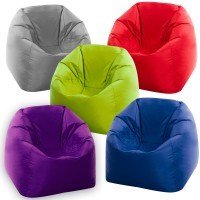 Eden Learning Student Bean Bag Chair, Blue - ABC School Supplies