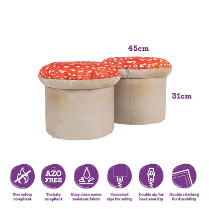 Eden Learning Toadstools (2 Pack, Large) - ABC School Supplies