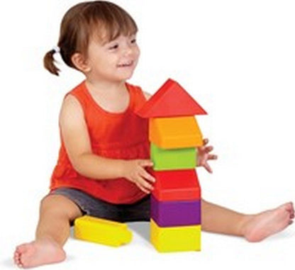 Edushape Big Flexi Edu - Blocks Set Of 36Pcs - ABC School Supplies