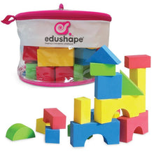 Edushape Coloured Edu - Blocks (80 Pcs) - ABC School Supplies