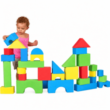 Edushape Coloured Edu-Blocks, Big (32 Pcs) - ABC School Supplies
