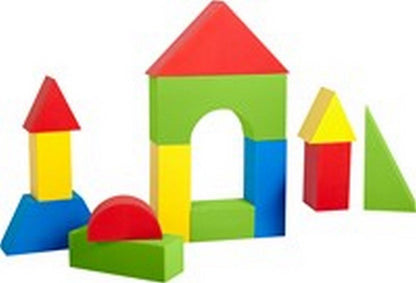 Edushape Coloured Edu - Blocks, Giant (32 Pcs) - ABC School Supplies