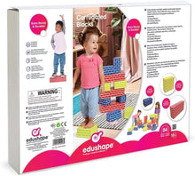 Edushape Corrugated Edu - Blocks Set of 84 - ABC School Supplies