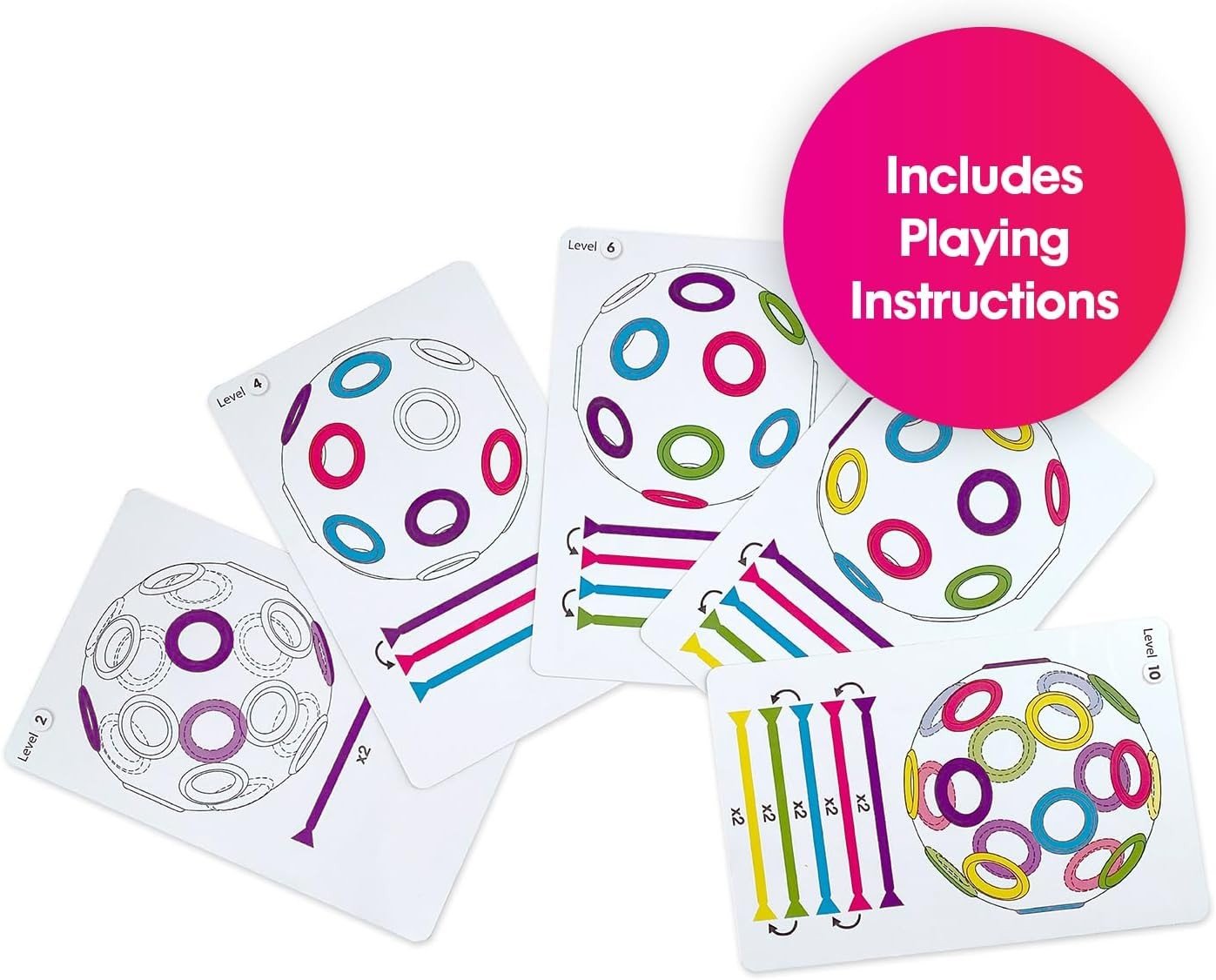 Edushape Fine Motor Thread - O - Ball - ABC School Supplies