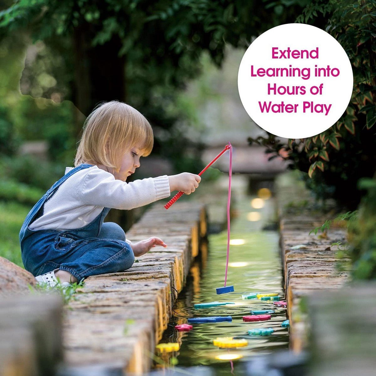 Edushape Fish 'N' Spell Water Play Game - ABC School Supplies