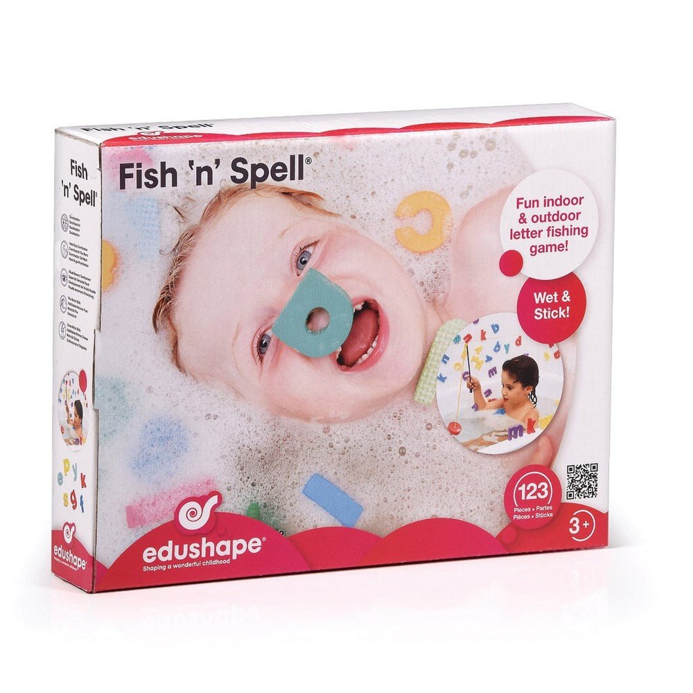 Edushape Fish 'N' Spell Water Play Game - ABC School Supplies
