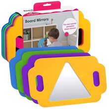 Edushape Geometric Foam Mirror Boards Set Of 4 - ABC School Supplies