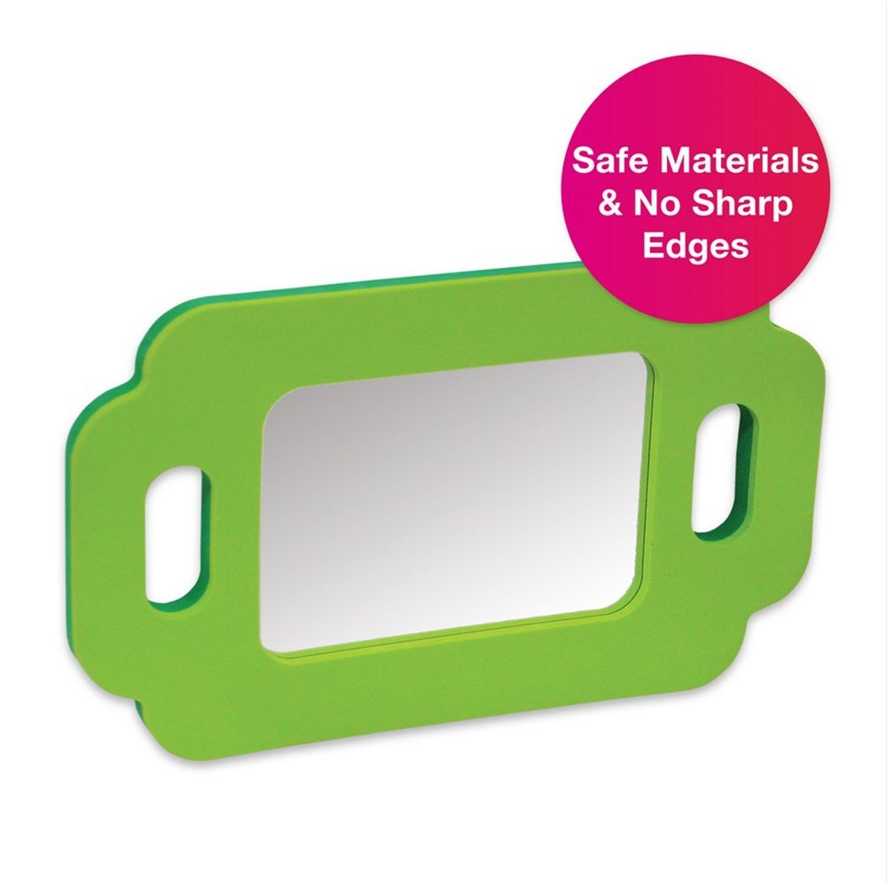 Edushape Geometric Foam Mirror Boards Set Of 4 - ABC School Supplies