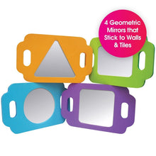 Edushape Geometric Foam Mirror Boards Set Of 4 - ABC School Supplies