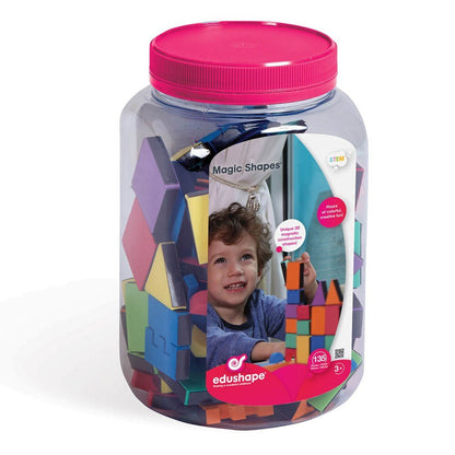 Edushape Magic Shapes (135 Pcs) - ABC School Supplies