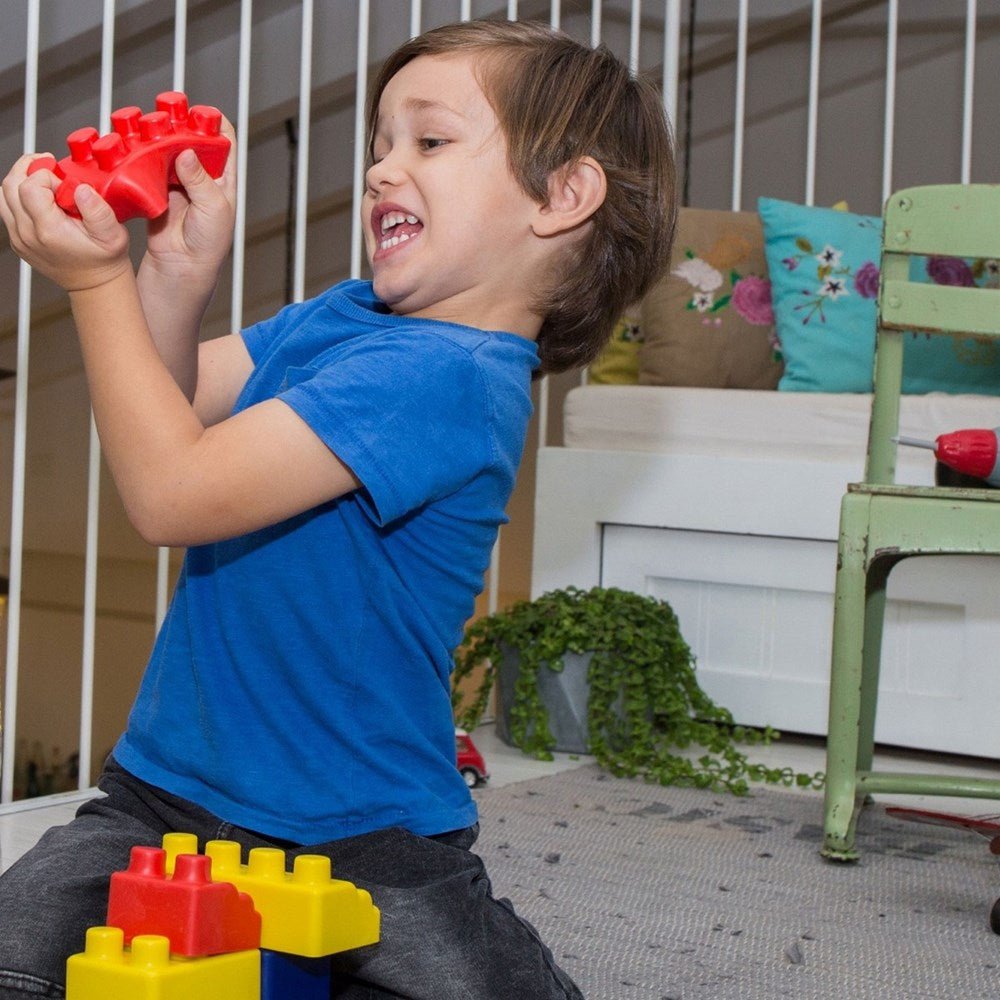 Edushape Mini Edu - Blocks (52 Pcs) - ABC School Supplies