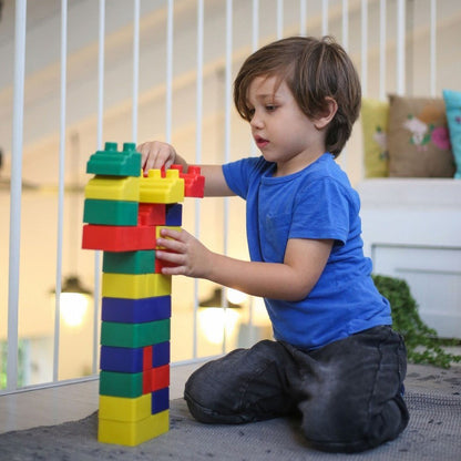 Edushape Mini Edu - Blocks (52 Pcs) - ABC School Supplies