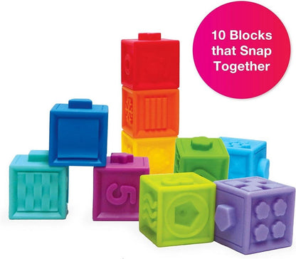 Edushape Mix & Match Textured Blocks - ABC School Supplies