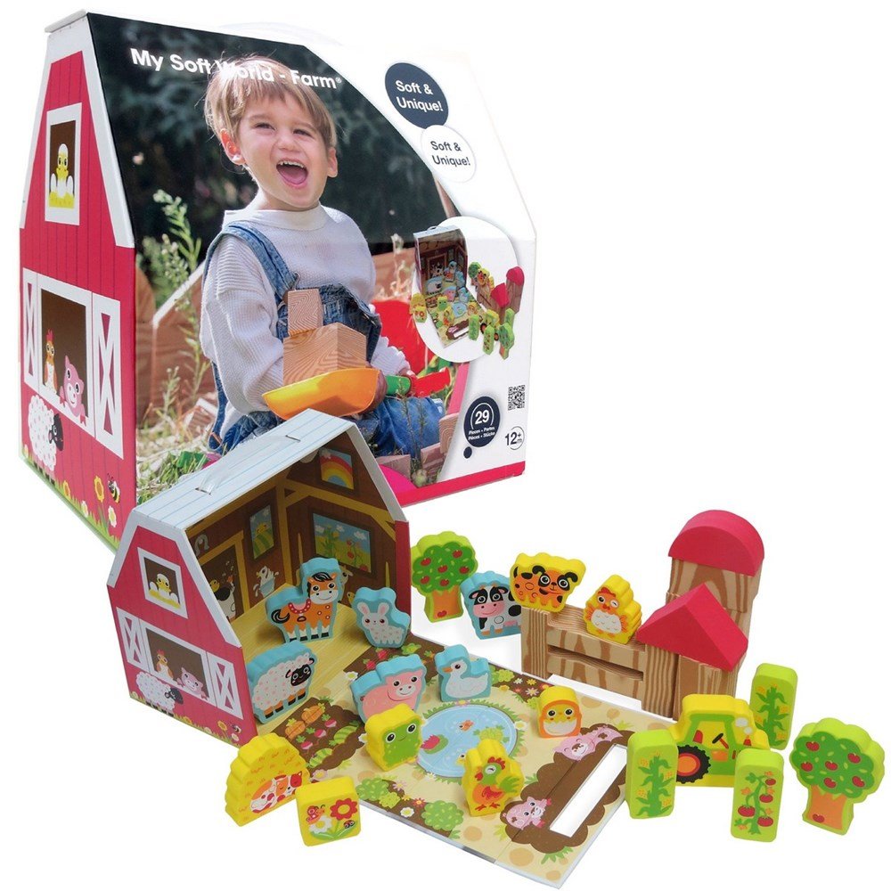 Edushape My Soft World Farm - ABC School Supplies