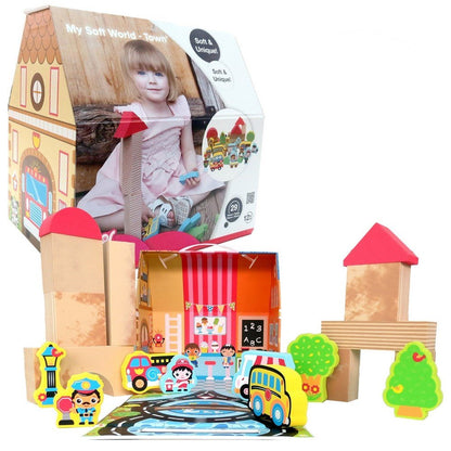 Edushape My Soft World Town - ABC School Supplies