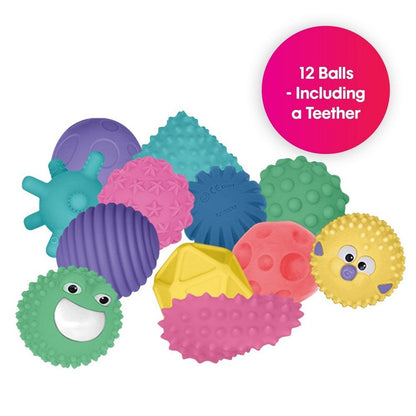 Edushape Sensory Mini Balls (12 Pcs) - ABC School Supplies