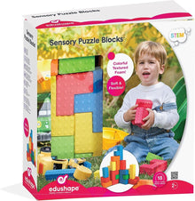 Edushape Sensory Puzzle Blocks - ABC School Supplies