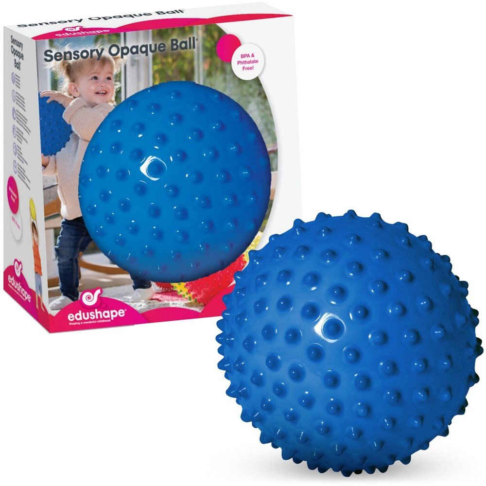 Edushape The Original Sensory Ball, Opaque 7'' - Blue - ABC School Supplies