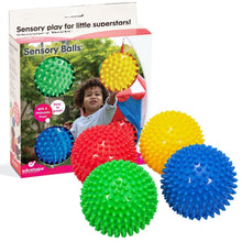 Edushape The Original Sensory Balls, Opaque 4'' (Setof 4) - ABC School Supplies