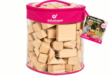 Edushape Wood-Like Edu-Blocks (80 Pcs) - ABC School Supplies