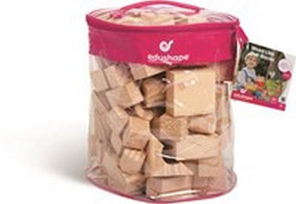 Edushape Wood - Like Edu - Blocks (80 Pcs) - ABC School Supplies