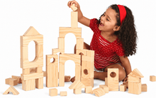 Edushape Wood-Like Edu-Blocks (80 Pcs) - ABC School Supplies