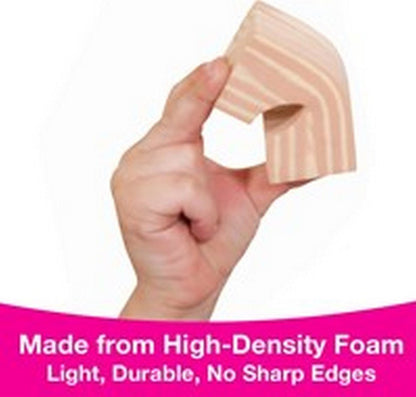 Edushape Wood - Like Edu - Blocks, Big (32 Pcs) - ABC School Supplies