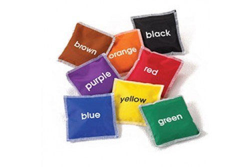 Edx Colour Name Beanbags Pack Of 8 - ABC School Supplies