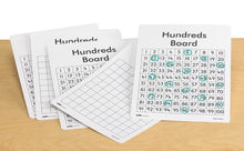 ** Edx Education Dry Erase Hundreds White Boards Set of 30 - ABC School Supplies