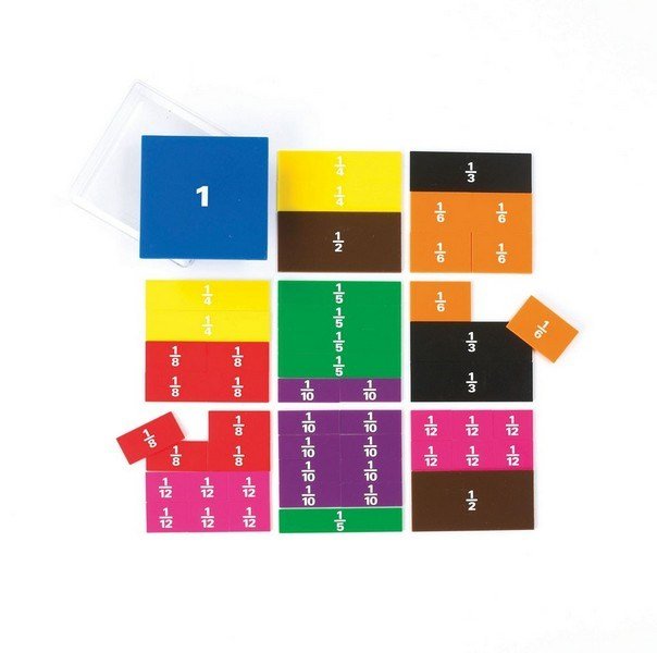 Edx Education Fraction Squares Set Of 51 - ABC School Supplies