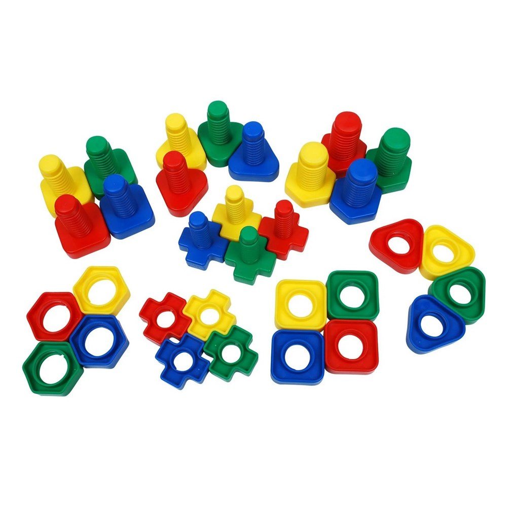 **Edx Education Nuts and Bolts Tub of 32 - ABC School Supplies