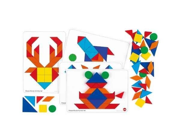 **Edx Education Shape Blocks Activity Set - 112pcs - ABC School Supplies