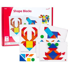 **Edx Education Shape Blocks Activity Set - 112pcs - ABC School Supplies