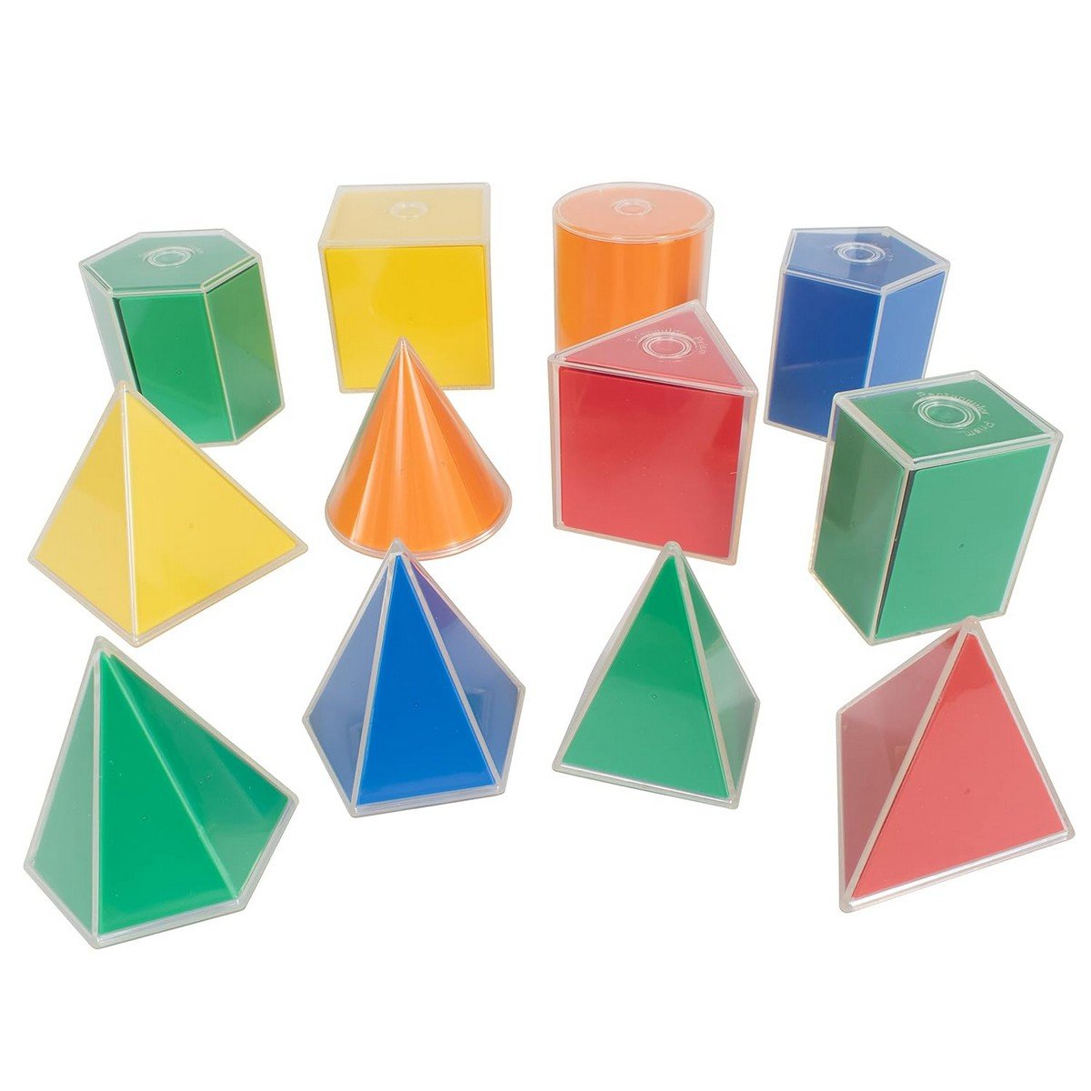 Edx Folding Geometric Solids 2D/3D Pack of 24 - ABC School Supplies