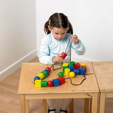 Edx Giant Wooden Lacing Beads - ABC School Supplies