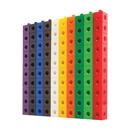 **Edx Linking Cubes 2cm Pack of 100 - ABC School Supplies