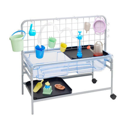 Edx Premium Sand and Water Tray Set with Activity Frame - ABC School Supplies